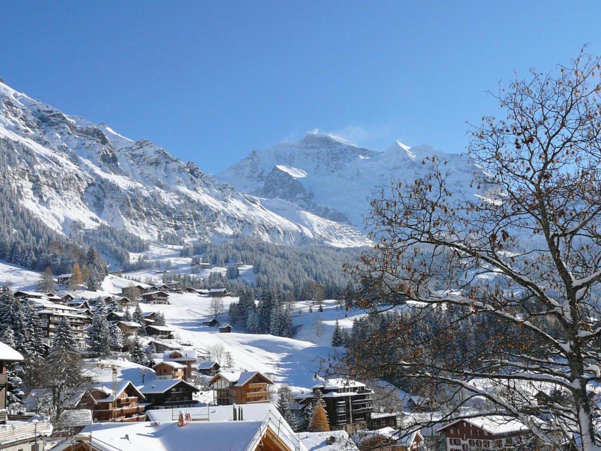 Apartment Rose Studio Y By Interhome Wengen Esterno foto
