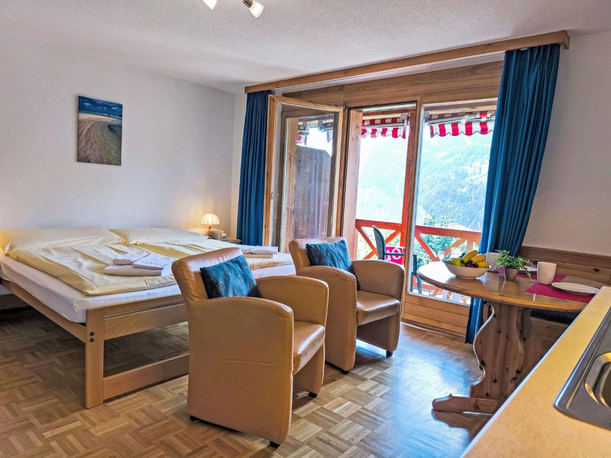 Apartment Rose Studio Y By Interhome Wengen Esterno foto