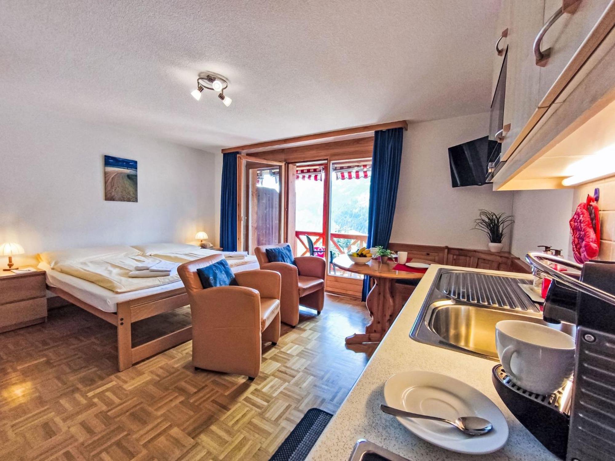 Apartment Rose Studio Y By Interhome Wengen Esterno foto
